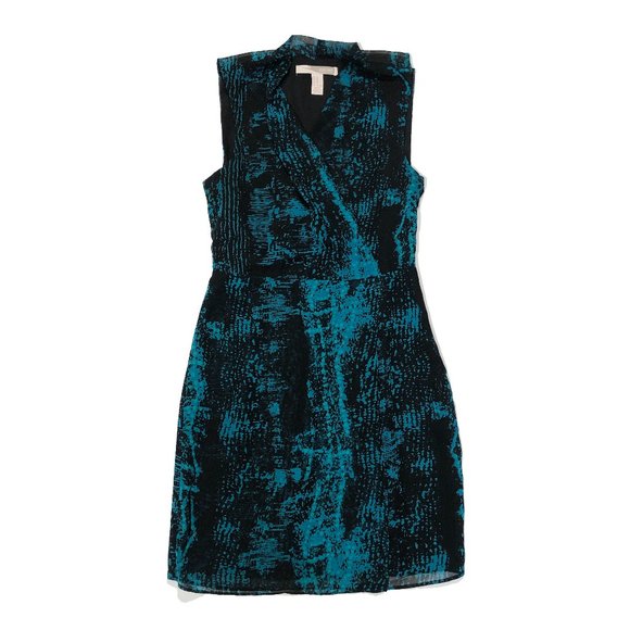 Forever 21 Contemporary Womens Size XS Sleeveless Abstract Print Chiffon Dress - Picture 1 of 7
